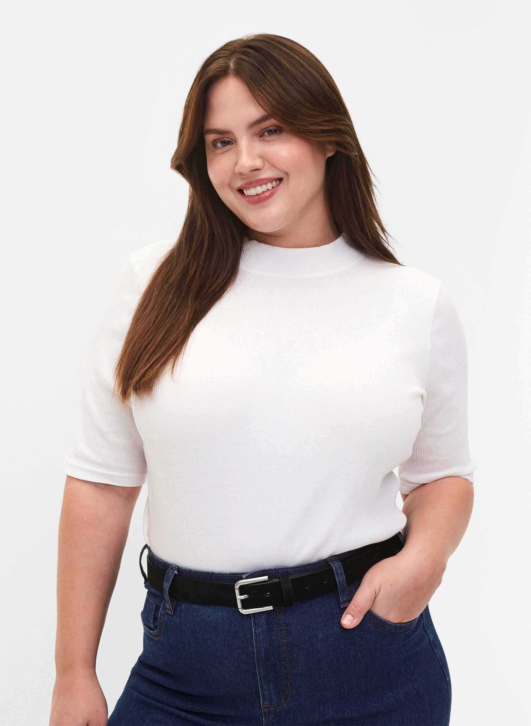 B&aelig;lte i l&aelig;dermix, Sort, Model