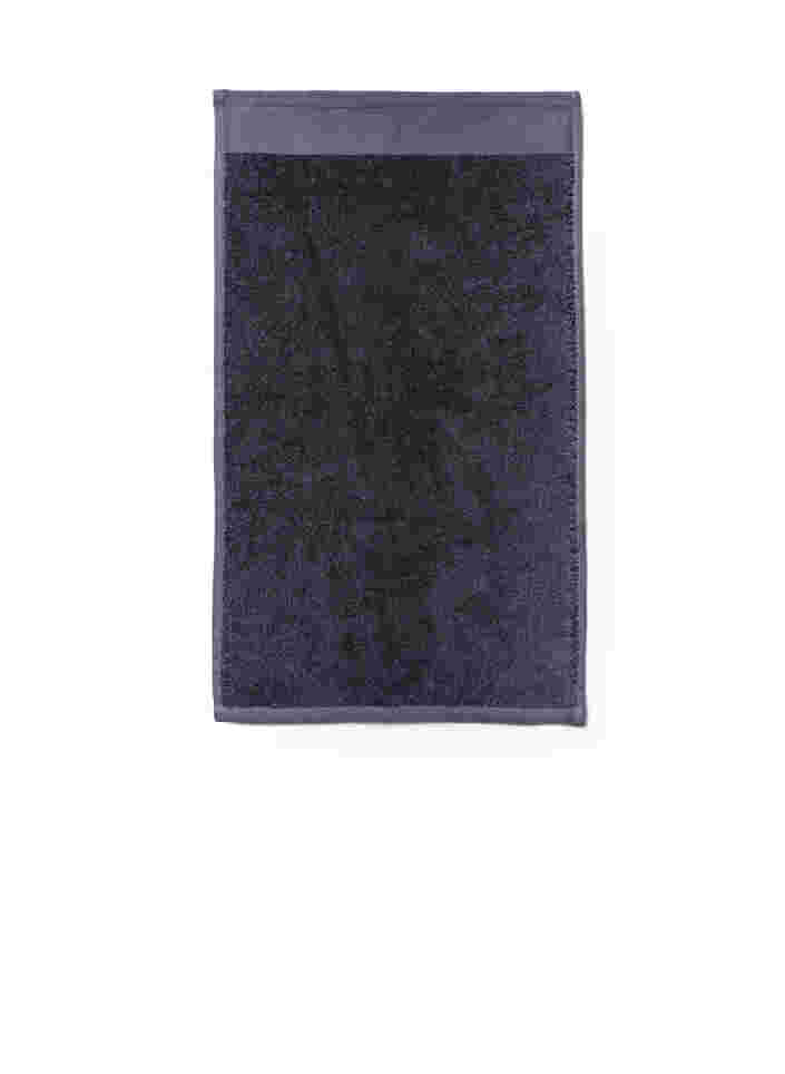 Håndklæde i bomuldsfrotté, Graphite, Packshot image number 1