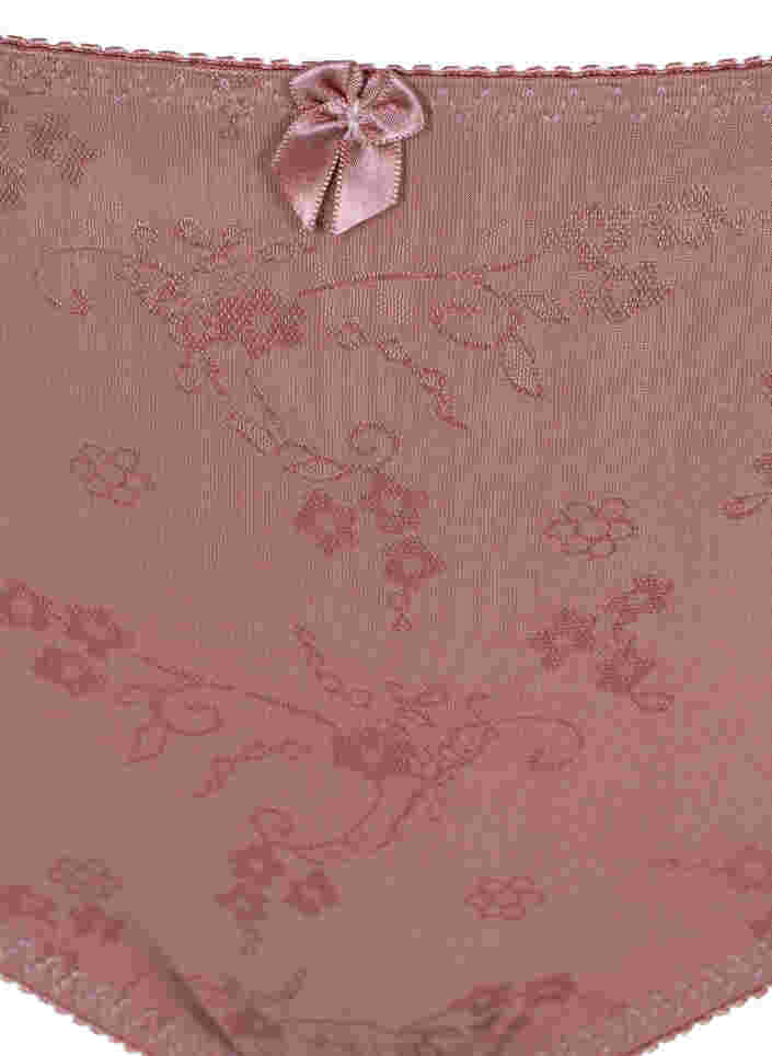Trusser med blonder og regulær talje, Wistful Mauve, Packshot image number 2