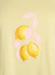 T-shirt med motiv, Gul, Packshot image number 2
