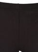 3/4 leggings med knapper, Black, Packshot image number 2