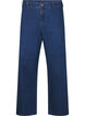Jeans med vide ben, Bl&aring;, Packshot image number 0