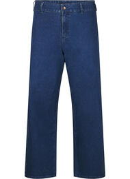 Jeans med vide ben, Bl&aring;