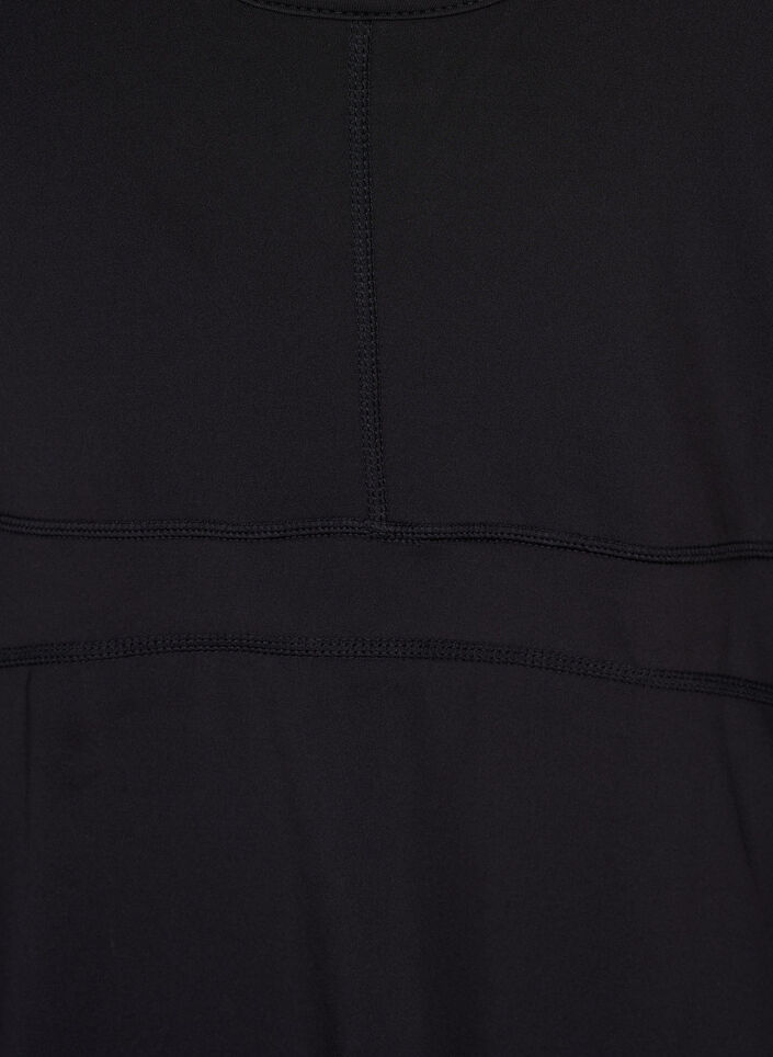Padelkjole med indershorts, Black, Packshot image number 3