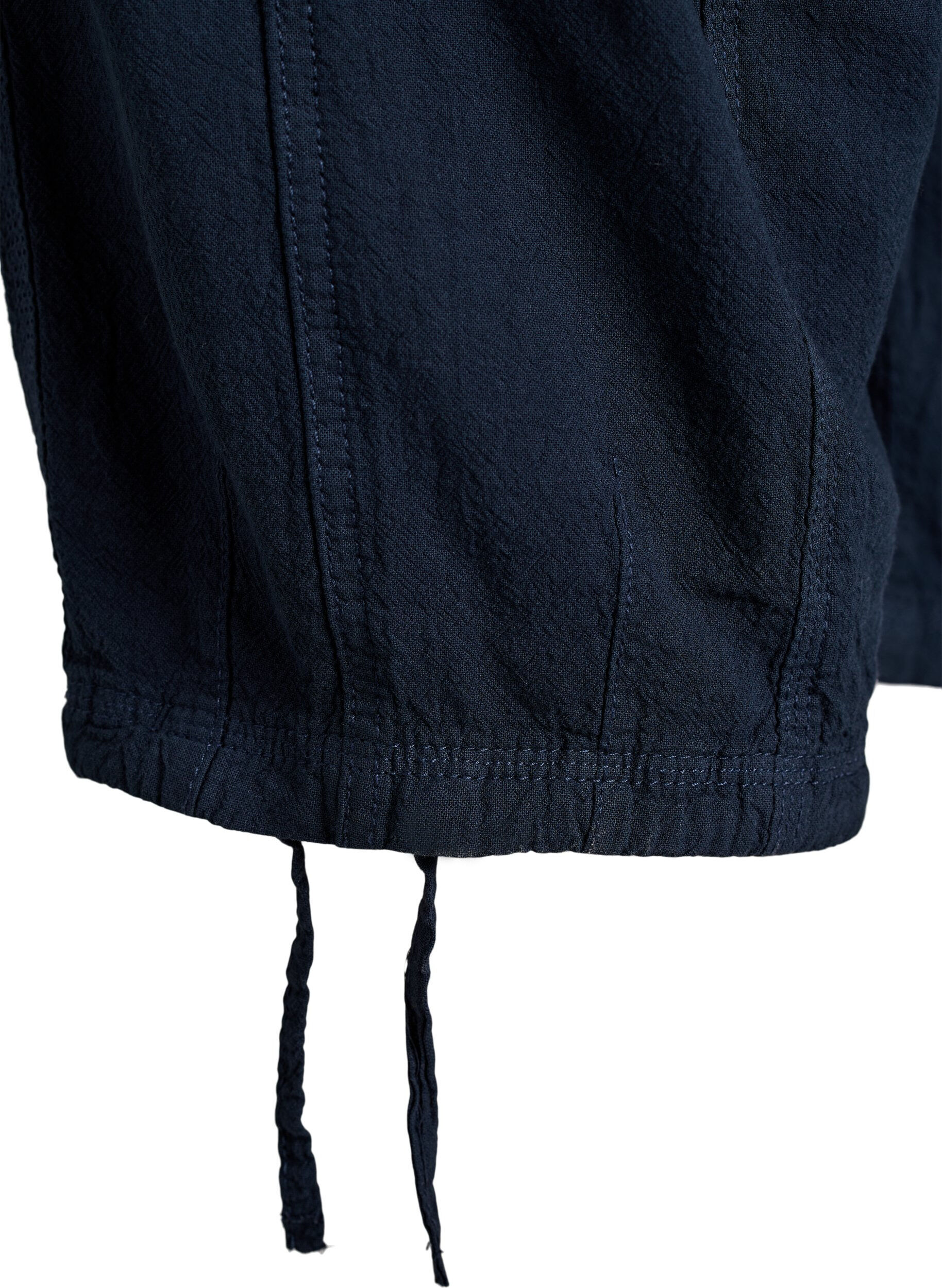 Zizzi Knickers i bomuld, Bl&aring;, Packshot image number 3