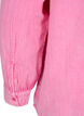 Ensfarvet denimskjorte, Pink Power, Packshot image number 3