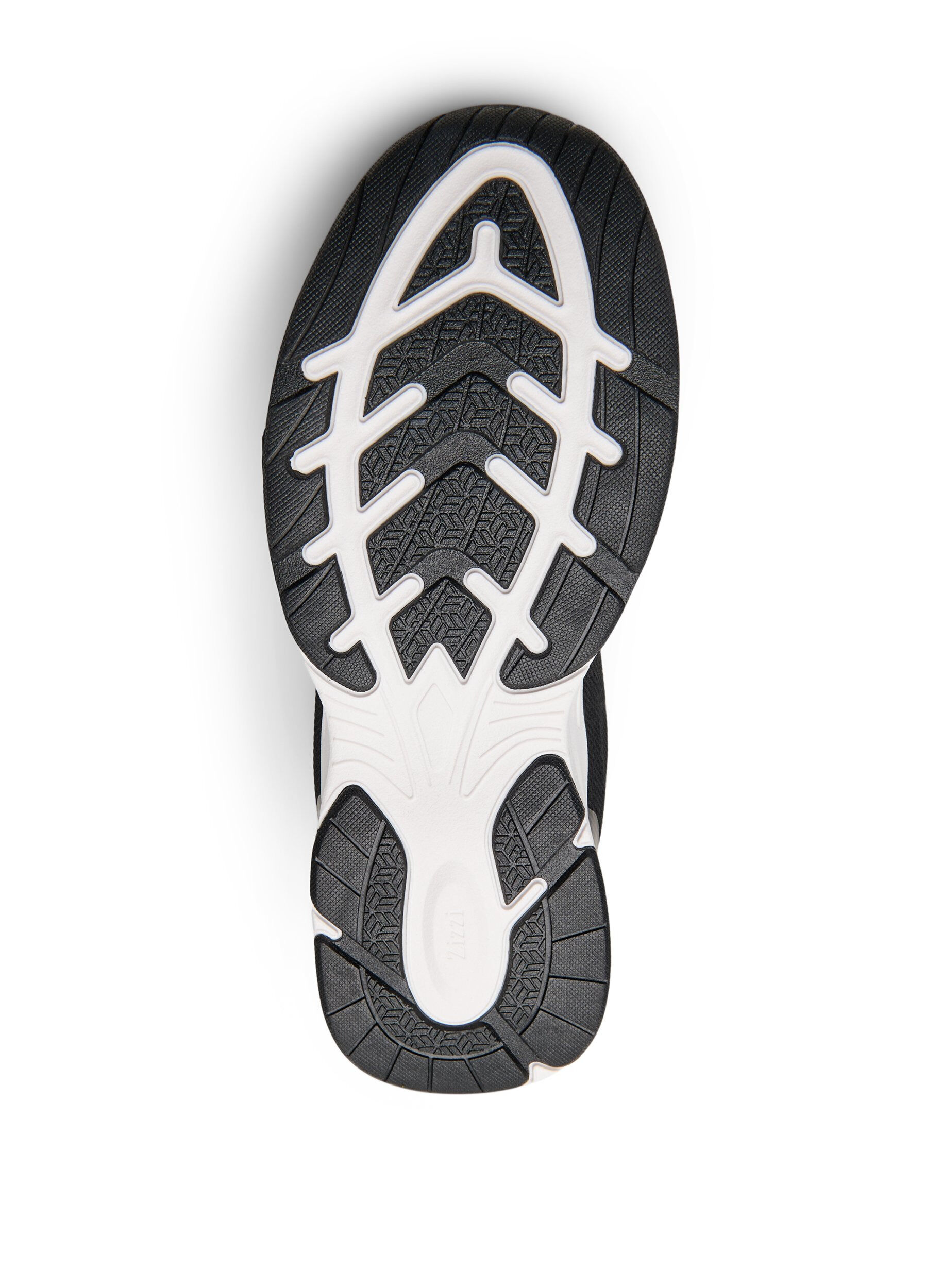 Zizzi Wide fit - Sneakers i mesh, Sort, Packshot image number 4