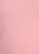 Ensfarvet basis top i bomuld, Lyser&oslash;d, Packshot image number 2