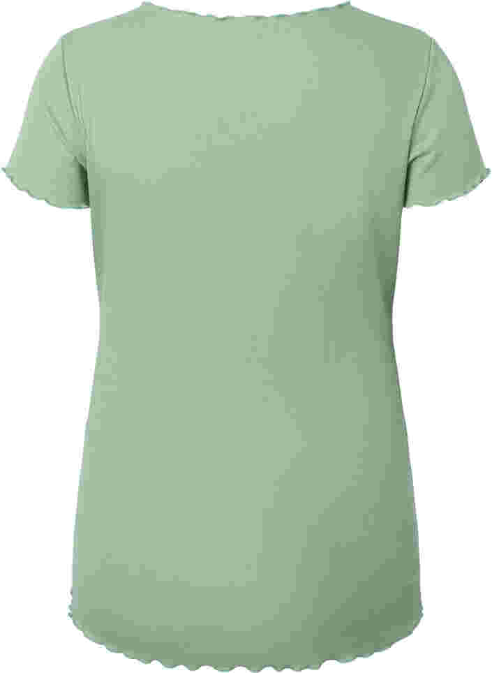 Graviditets t-shirt i rib, Green Bay, Packshot image number 1