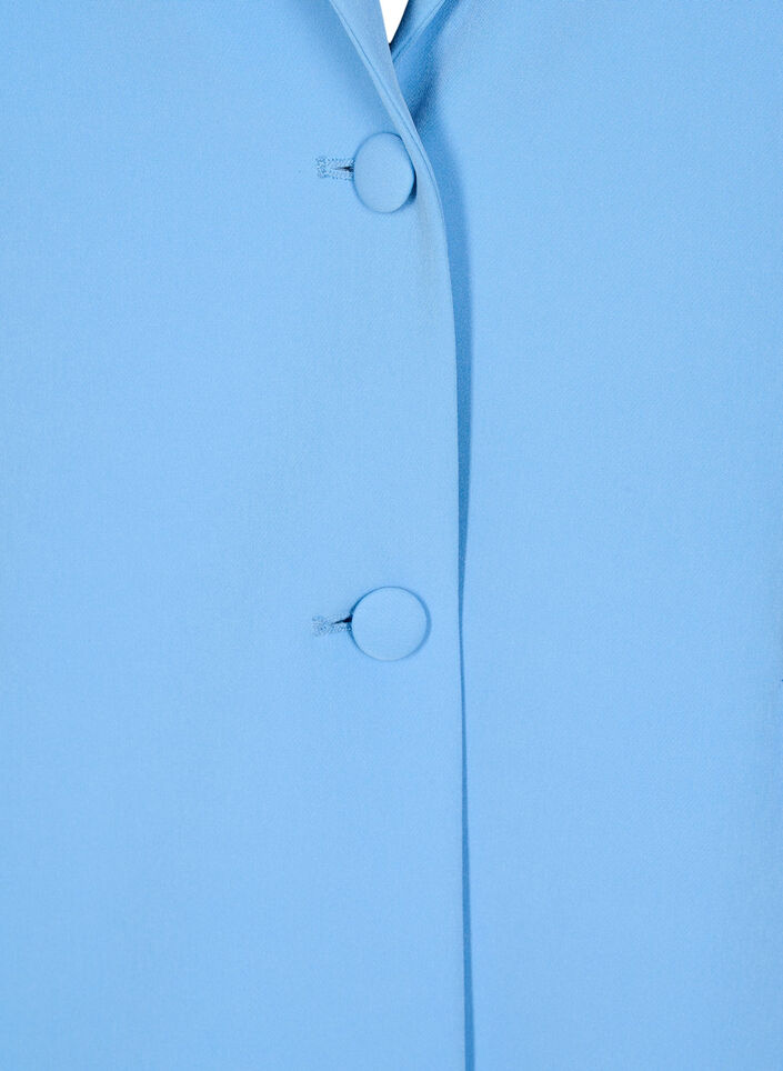 Klassisk blazer med knaplukning, Bl&aring;, Packshot image number 2