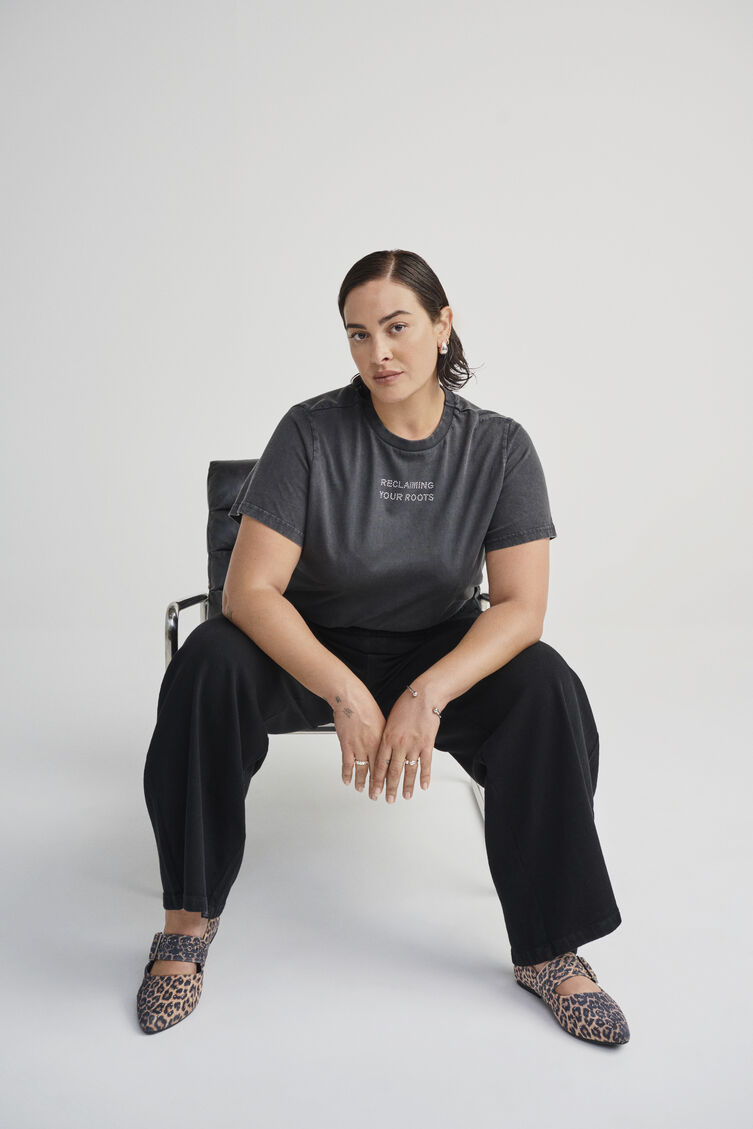 Ballerina i leopard med nitter, , Model