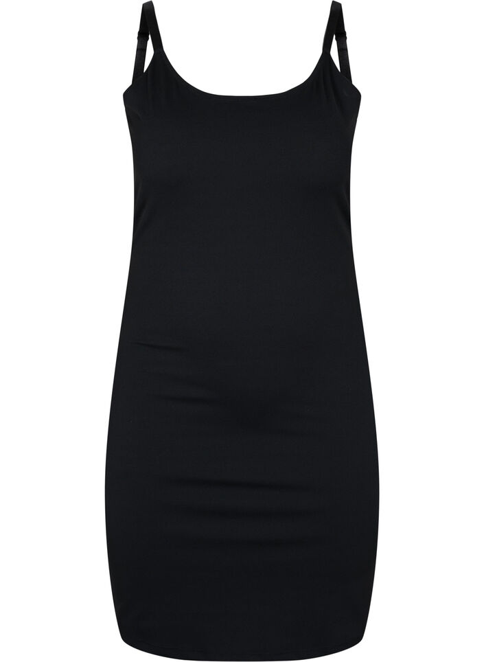 Light shapewear kjole , Black, Packshot image number 0