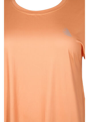 Kortærmet trænings t-shirt , Apricot Nectar, Packshot image number 2