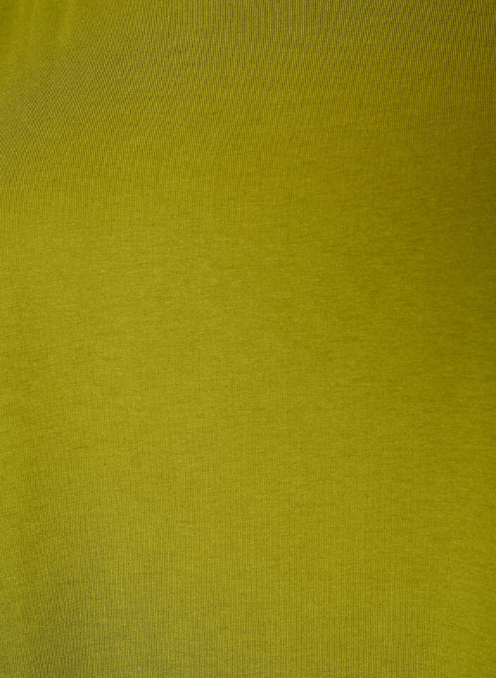 Kort&aelig;rmet t-shirt i bomuldsblanding, Gr&oslash;n, Packshot image number 2
