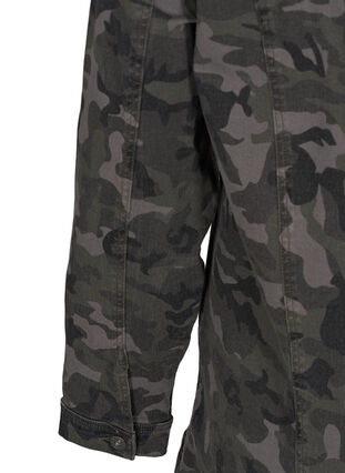 Camouflage jakke I bomuld, Camouflage, Packshot image number 3