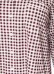 Bomulds pyjamas-skjorte med brystlomme, R&oslash;d, Packshot image number 2