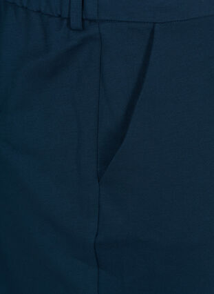 Cropped Maddison bukser, Majolica Blue, Packshot image number 3