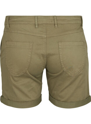 Regular fit shorts i bomuld , Tarmac, Packshot image number 1