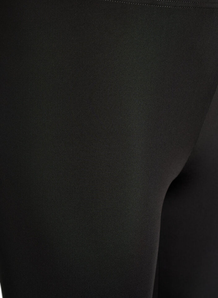 2-pak leggings i 3/4 l&aelig;ngde, Sort, Packshot image number 3