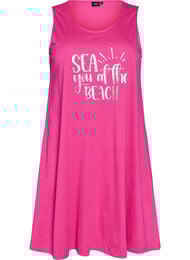 &AElig;rmel&oslash;s kjole med A-facon, Lyser&oslash;d