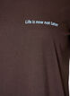 T-shirt med motiv, Brun, Packshot image number 2