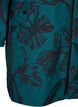Regnjakke med print, Deep Teal Black, Packshot image number 3