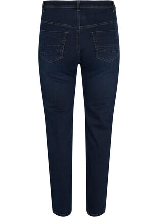 Regular fit Gemma jeans med høj talje, Dark blue, Packshot image number 1