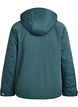 Vatteret parka med aftagelig h&aelig;tte, Gr&oslash;n, Packshot image number 1