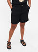 Bermudashorts med høj talje, Black, Model image number 2