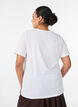 T-shirt med motiv, Hvid, Model image number 2
