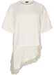 Jerseybluse med lag-p&aring;-lag-look og blonde, Vanilla, Packshot image number 0