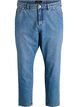 Mille mom fit jeans med h&oslash;j talje, Bl&aring;, Packshot image number 0