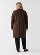 Lang blazer med lommer, Brun, Model image number 2
