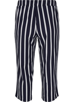 Løse bukser med 7/8 længde, Night Sky Stripe, Packshot image number 1