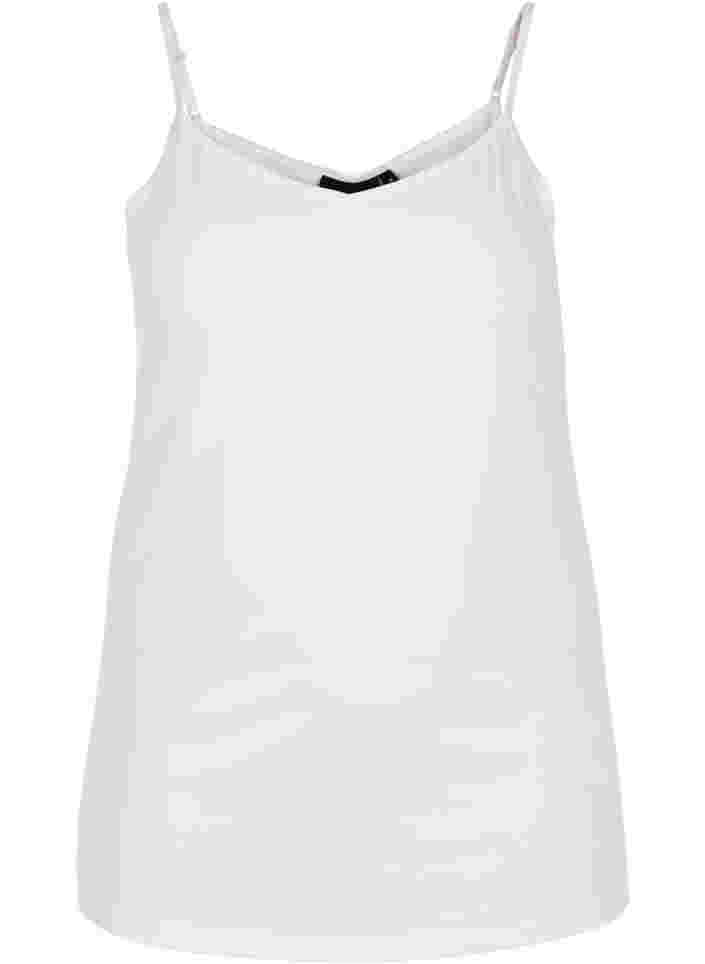 Basis strop top, Bright White, Packshot image number 0
