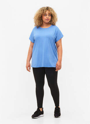 Kortærmet trænings t-shirt, Granada Sky, Model image number 2