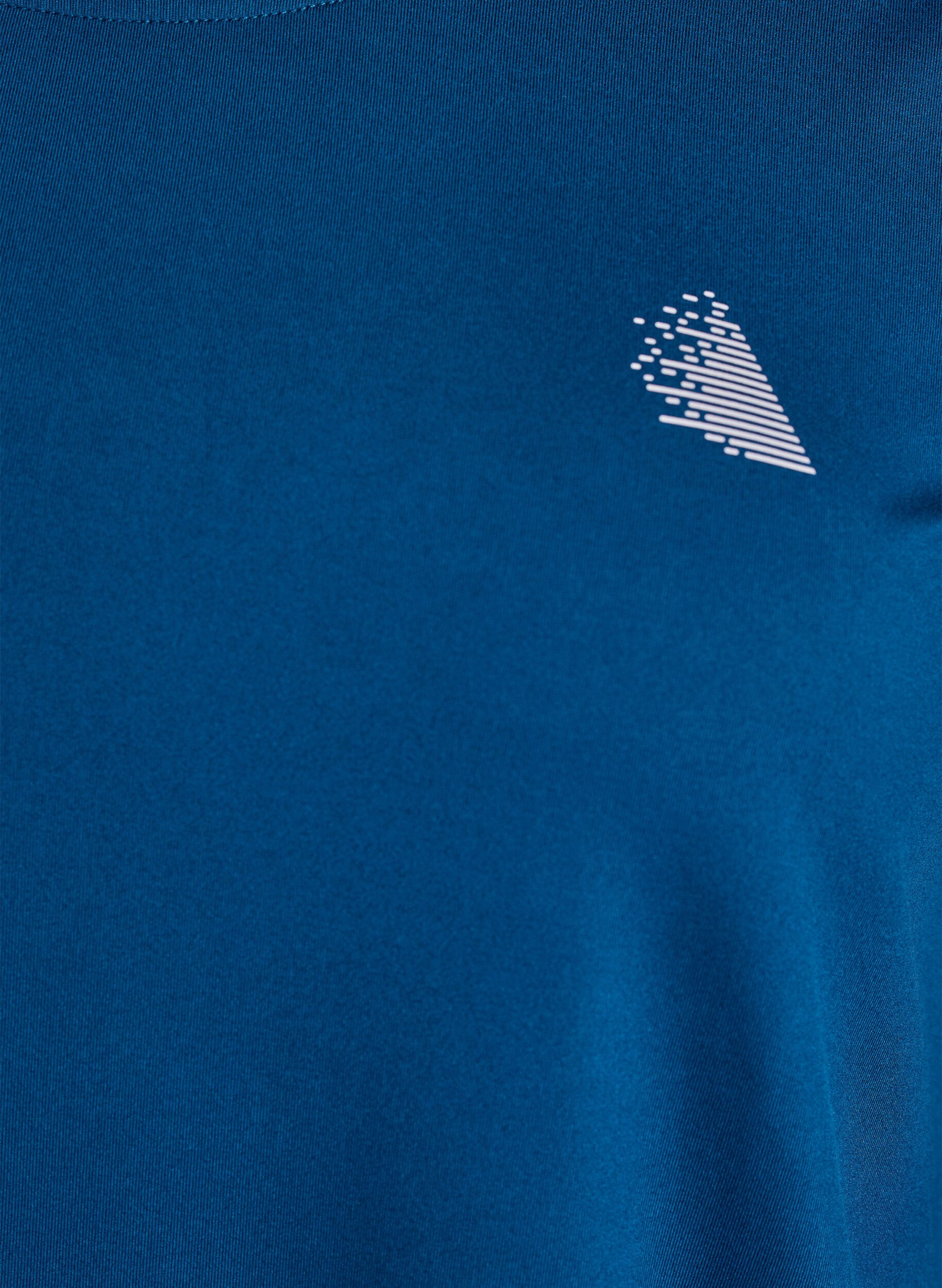 ZizziTr&aelig;ningsbluse med 3/4 &aelig;rmer, Bl&aring;, Packshot image number 2
