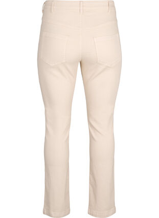 Slim fit Emily jeans med regulær talje, Oatmeal, Packshot image number 1