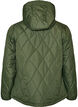 Let vatteret jakke med diamantquilt, Gr&oslash;n, Packshot image number 1