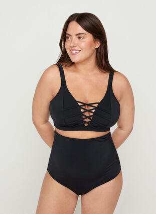 Bikini overdel , Black, Model image number 3