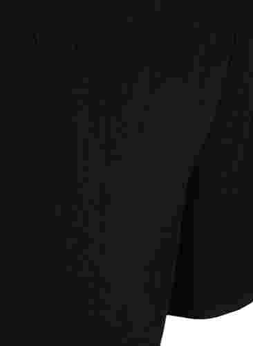 Løse shorts med struktur, Black, Packshot image number 2