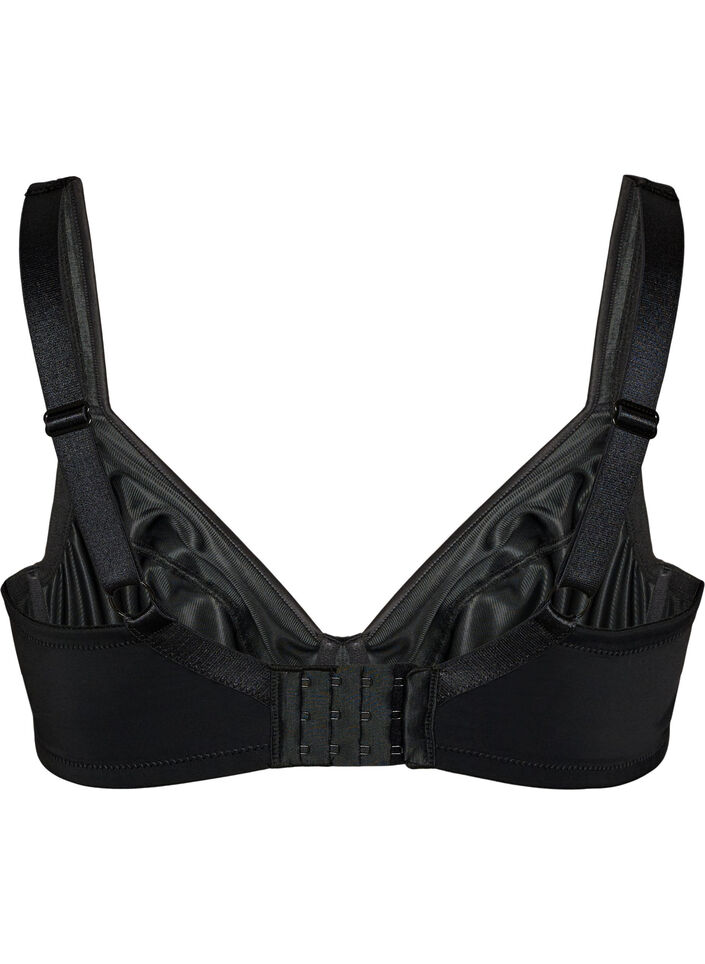 High support bh med formst&oslash;bte sk&aring;le, Sort, Packshot image number 1
