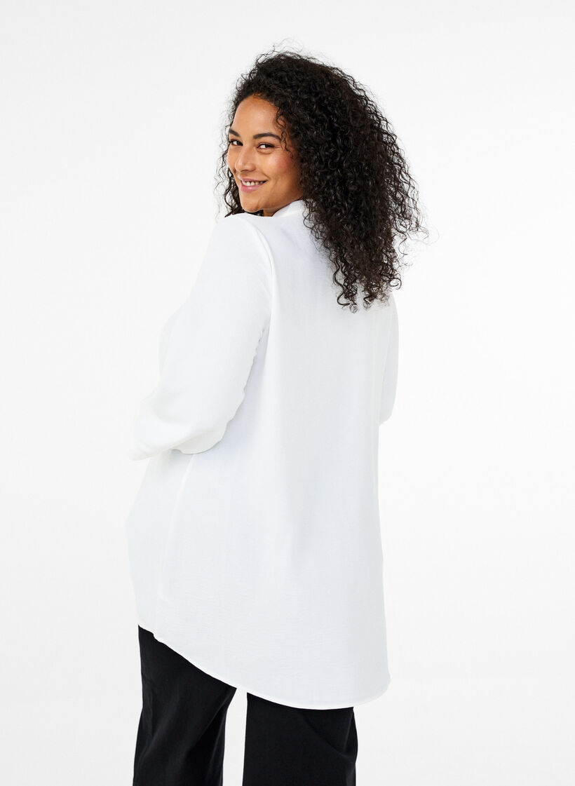 Tunika med 3/4 &aelig;rmer, Vanilla, Model image number 2