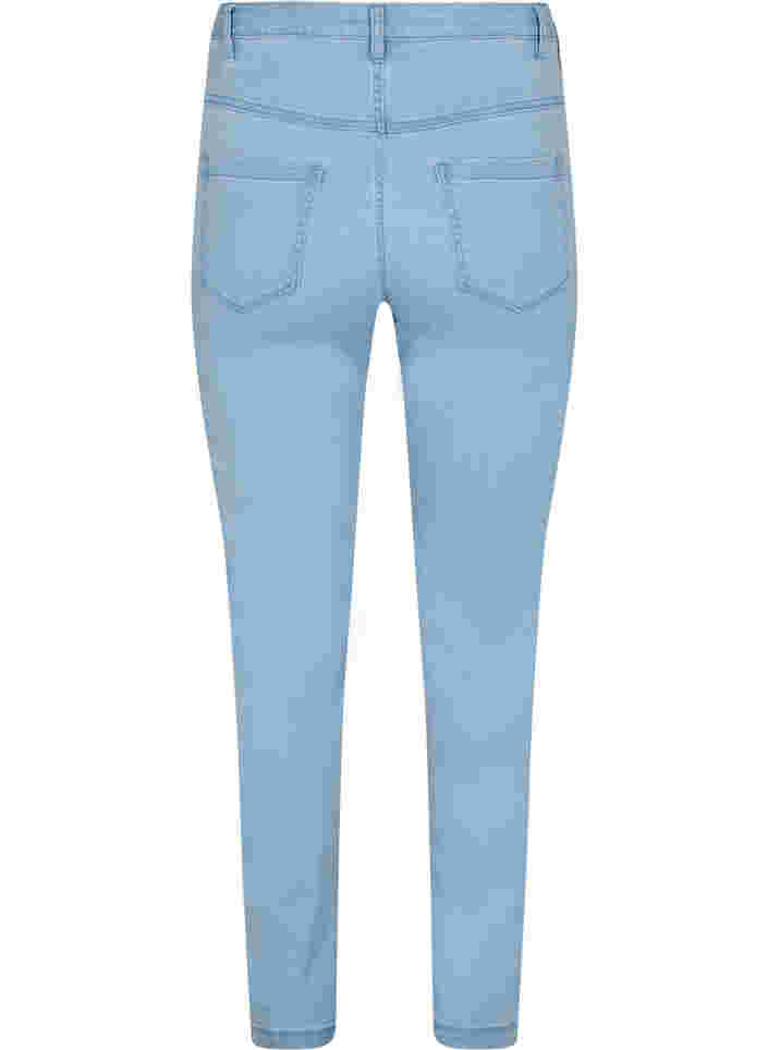 Slim fit Emily jeans med normal talje, Ex Lt Blue, Packshot image number 1