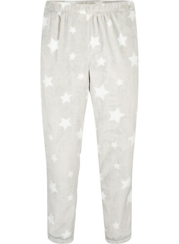 Bløde bukser med stjerneprint, Grey Star, Packshot image number 0