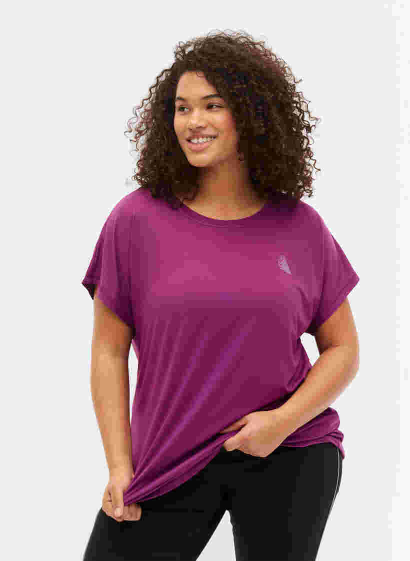 Kortærmet trænings t-shirt, Charisma, Model image number 0