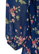 Tunika med blomsterprint og A-form, Bl&aring;, Packshot image number 3