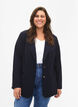 Klassisk blazer med knaplukning, Night Sky, Model image number 0