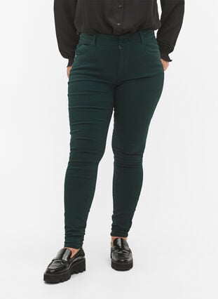 Slim fit bukser med lommer, Scarab, Model image number 2