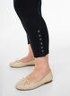 3/4 leggings med knapper, Sort, Model image number 3